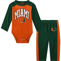 Gen2 Infant Miami Hurricanes Long Sleeve Rookie of the Year 2-Piece Set