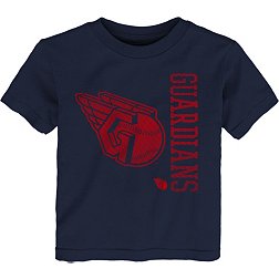 MLB Team Apparel Toddler Cleveland Guardians Navy Impact T-Shirt