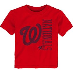MLB Team Apparel Toddler Washington Nationals Red Impact T-Shirt