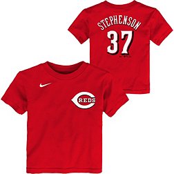 Nike Toddler Cincinnati Reds Tyler Stephenson #37 Red Home T-Shirt