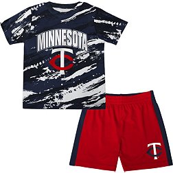 MLB Team Apparel Toddler Minnesota Twins Navy 2-Piece Set