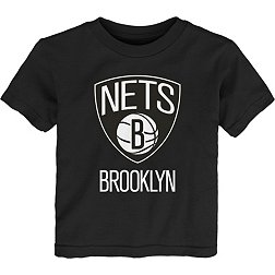 Nike Toddler Brooklyn Nets Program Logo Black T-Shirt
