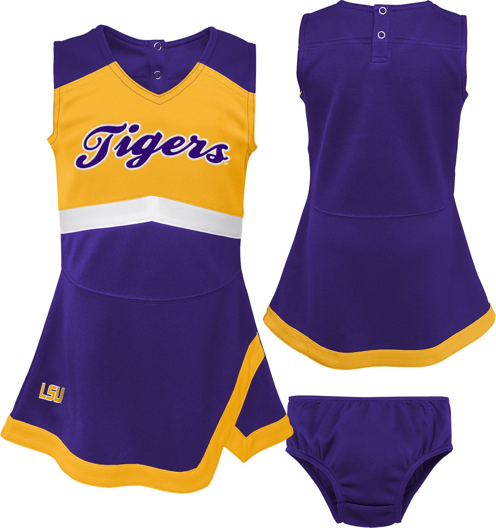 Gen2 Toddler Girls' LSU Tigers Purple Cheer Dress