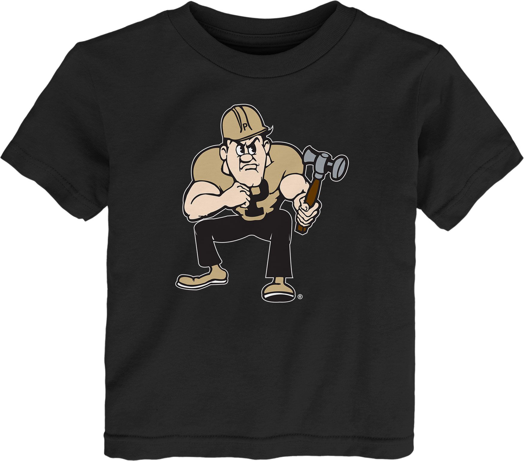 Gen2 Toddler Purdue Boilermakers Black Mascot T-Shirt