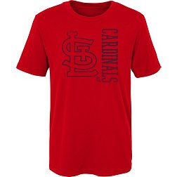 MLB Team Apparel 4-7 St. Louis Cardinals Red Impact T-Shirt