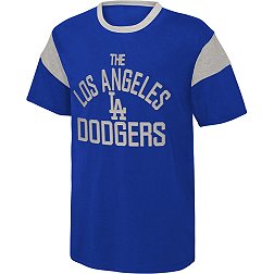 MLB Team Apparel Youth Los Angeles Dodgers Royal Home Run T-Shirt
