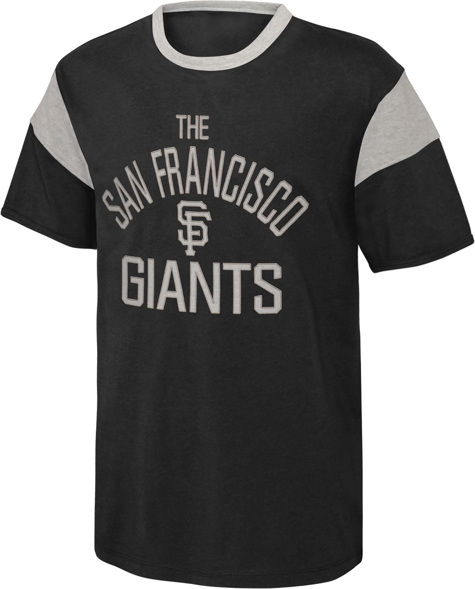 MLB Team Apparel 4-7 San Francisco Giants Black Heart Shot T-Shirt