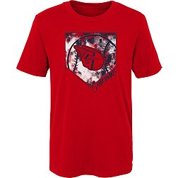 MLB Team Apparel 4-7 Cleveland Guardians Red Homefield T-Shirt