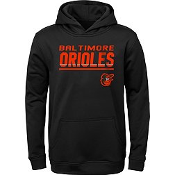 Men's Majestic Orange/Black Baltimore Orioles Authentic Collection On-Field  3/4-Sleeve Batting Practice Jersey