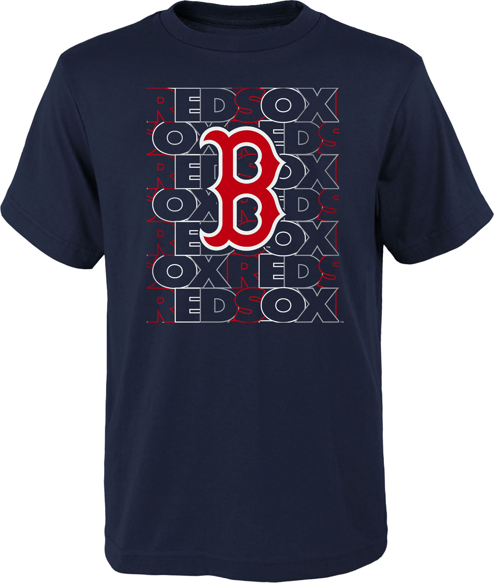  MLB Boston Red Sox AC Practice Tee (Navy, 4) : Sports Fan T  Shirts : Sports & Outdoors