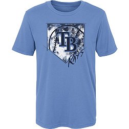 MLB Team Apparel 4-7 Tampa Bay Rays Blue Homefield T-Shirt
