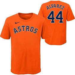 Nike Youth Houston Astros Yordan Alvarez #44 Orange Home T-Shirt