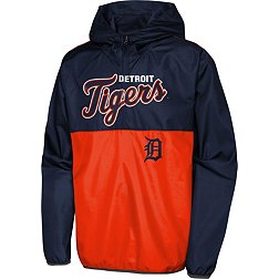 Detroit Tigers Shirt Boys Medium Blue Orange MLB Baseball Kids Youth