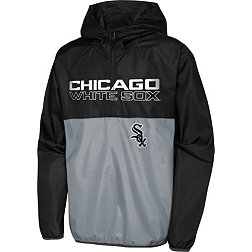 MLB Team Apparel Youth Chicago White Sox Colorblock Grand Slam Hoodie