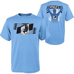 MLS Youth Minnesota United FC Hold it Up Blue T-Shirt