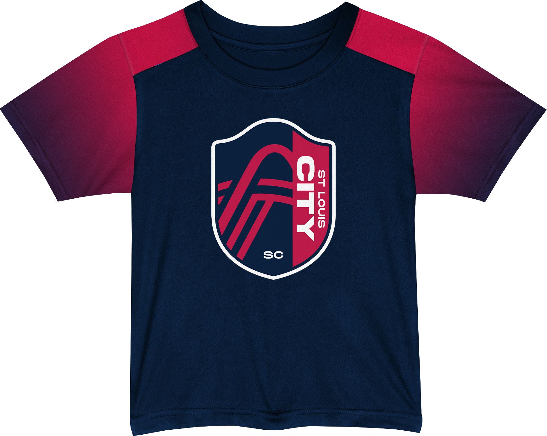 MLS Infant St. Louis City SC Logo Shirt and Shorts Set