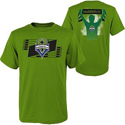 MLS Youth Seattle Sounders Hold it Up Green T-Shirt