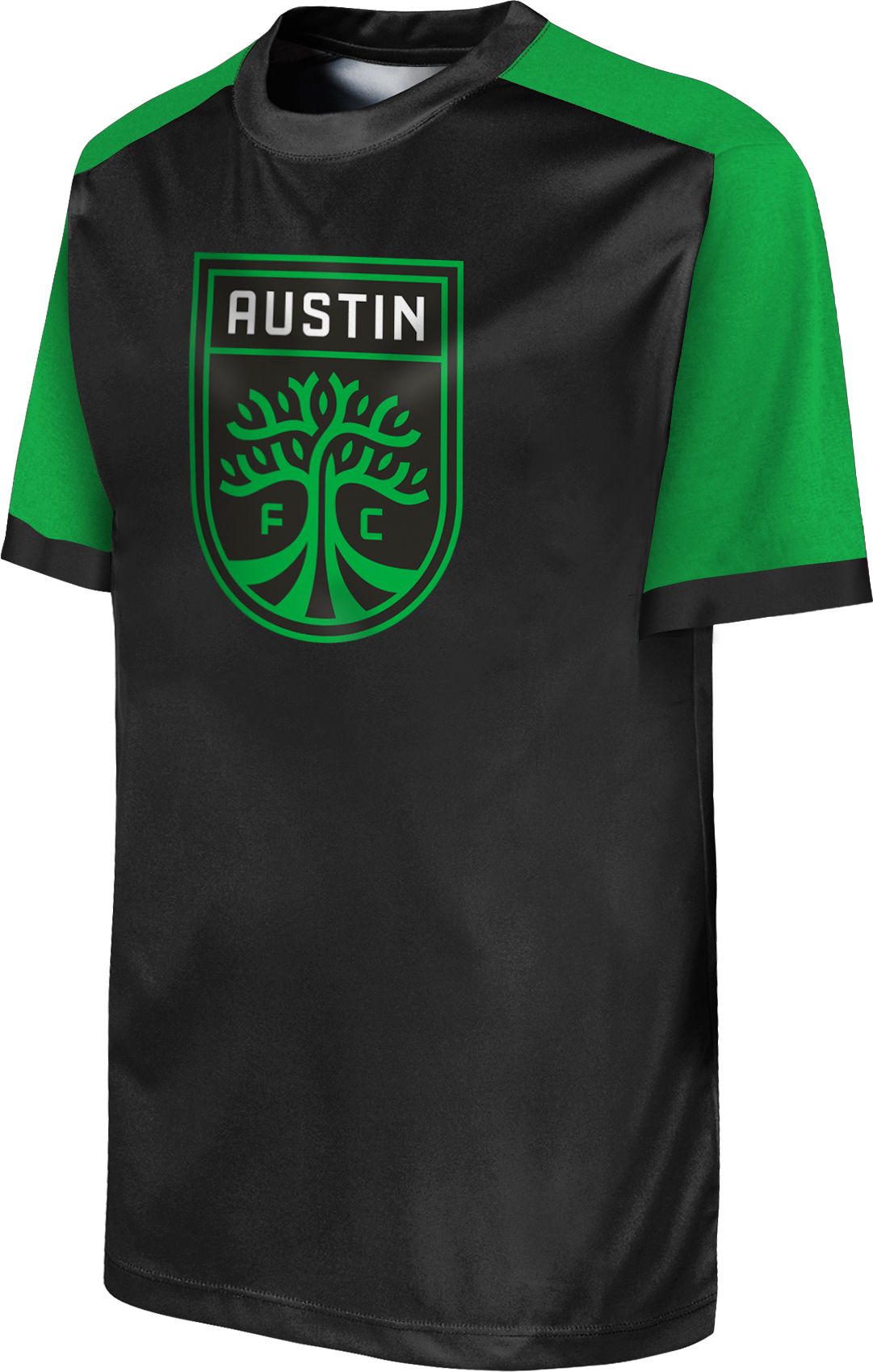 MLS Youth Austin FC Winning Tackle Black T-Shirt