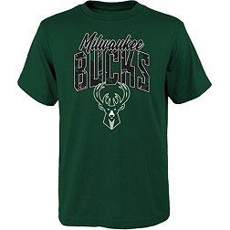 Outerstuff Little Kids' Milwaukee Bucks Green Tri-Ball T-Shirt