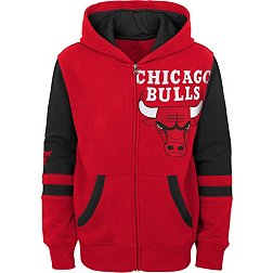 Outerstuff Youth Chicago Bulls Red Straight To The League Full Zip Hoodie