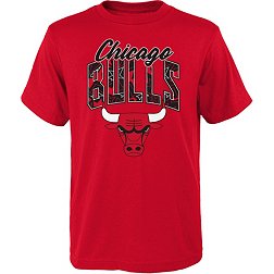 Outerstuff Youth Chicago Bulls Red Tri-Ball T-Shirt