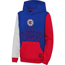 Outerstuff Youth Los Angeles Clippers Stadium Pullover Royal Hoodie