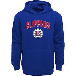Outerstuff Youth Los Angeles Clippers Stadium Pullover Royal Hoodie