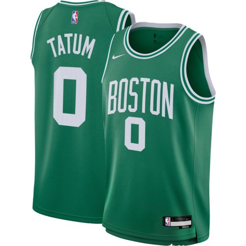 Nike Youth Boston Celtics Green Jayson Tatum #0 Swingman