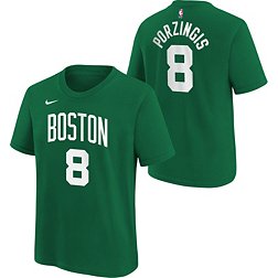 Nike Youth Boston Celtics Kristaps Porzingis #8 Icon T-Shirt