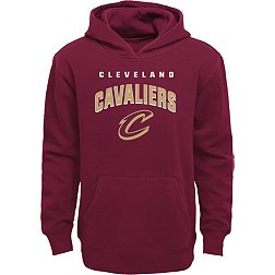 Outerstuff Youth Cleveland Cavaliers Stadium Pullover Red Hoodie