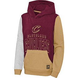 Outerstuff Youth Cleveland Cavaliers Rimshot Pullover Red Hoodie
