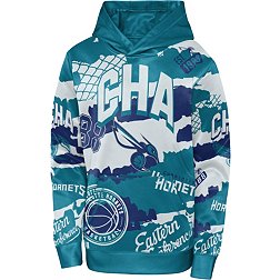 Outerstuff Youth Charlotte Hornets Over The Limit Teal Sublimated Hoodie