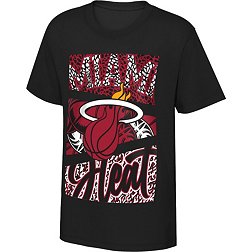 Nike Youth Miami Heat Black Court Culture T-Shirt