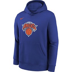 Nike Youth New York Knicks Blue Club Logo Fleece Sweatshirt