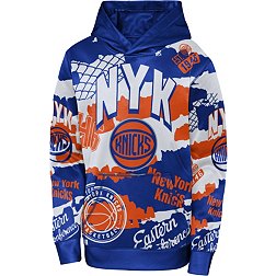 Outerstuff Youth New York Knicks Over The Limit Blue Sublimated Hoodie