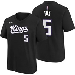 De'Aaron Fox Sacramento Kings Nike Icon 2022/23 Name & Number T-Shirt -  Purple