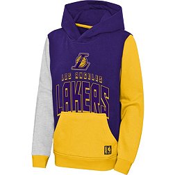 Outerstuff Youth Los Angeles Lakers Rimshot Pullover Purple Hoodie