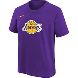 Los Angeles Lakers Nike Youth 2021/22 City Edition Courtside Heavyweight  Moments Long Sleeve T-Shirt - Light Blue