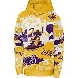 Outerstuff Youth Los Angeles Lakers Over The Limit Purple Sublimated Hoodie