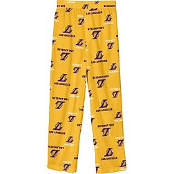 Outerstuff Youth Los Angeles Lakers Team Colored Printed Yellow Pants
