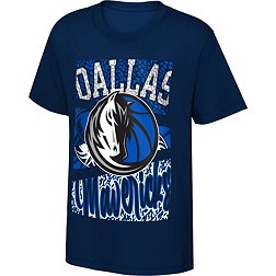 Nike Youth Dallas Mavericks Blue Court Culture T-Shirt