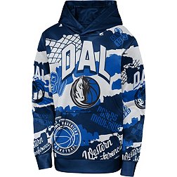 Outerstuff Youth Dallas Mavericks Over The Limit Navy Sublimated Hoodie