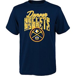 Outerstuff Youth Denver Nuggets Navy Tri-Ball T-Shirt
