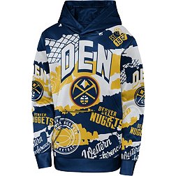 Outerstuff Youth Denver Nuggets Over The Limit Navy Sublimated Hoodie