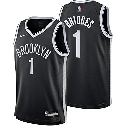 Nike Youth Brooklyn Nets Mikal Bridges #1 Icon Swingman Jersey