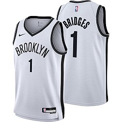 Nike Youth Brooklyn Nets Mikal Bridges #1 Swingman Association Jersey