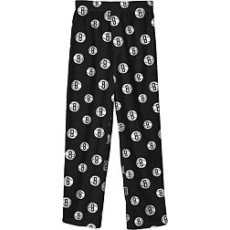Outerstuff Youth Brooklyn Nets Team Colored Printed Black Pants