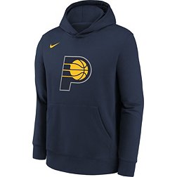 Nike Youth Indiana Pacers Navy Club Logo Fleece Sweatshirt