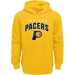 Outerstuff Youth Indiana Pacers Stadium Pullover Yellow Hoodie