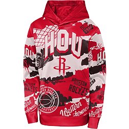Outerstuff Youth Houston Rockets Over The Limit Red Sublimated Hoodie